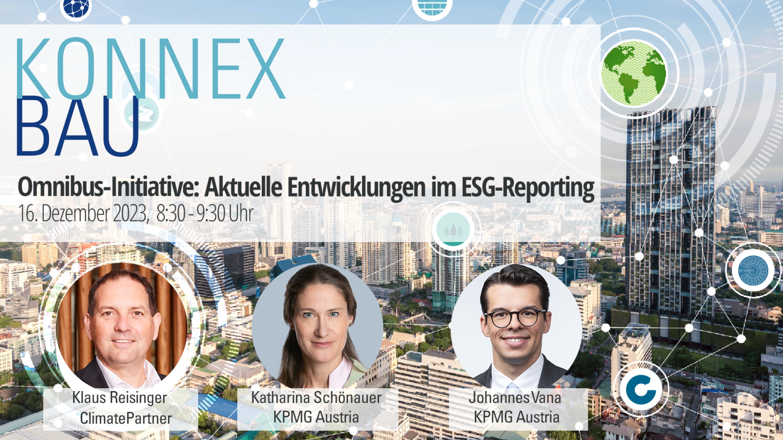 Webinar-Hinweis: ESG-Reporting – Aktuelle Entwicklungen