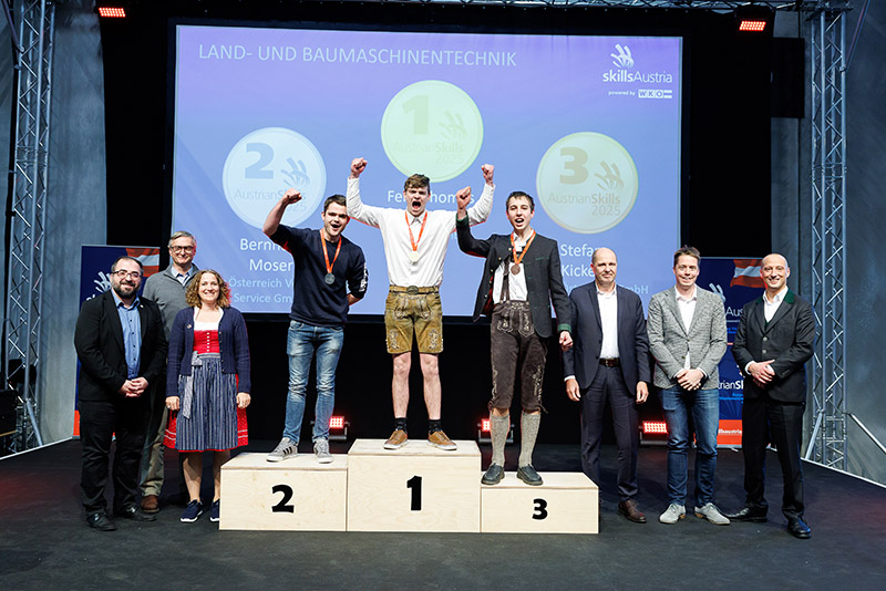 Hervorragende Leistungen bei den Austrian Skills 2025