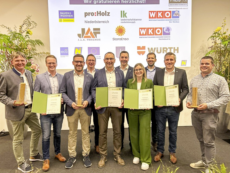 Mehrere Auszeichnungen für die Graf-Holztechnik
