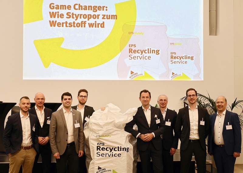 EPSolutely macht  Styropor zum Wertstoff