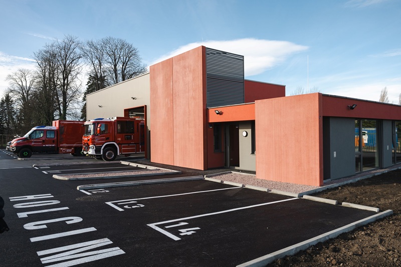 Neues Feuerwehrhaus in Mannersdorf