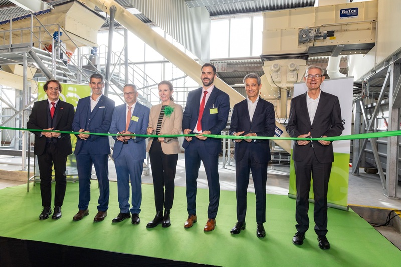 Erstes Gips-zu-Gips-Recyclingwerk in Österreich eröffnet