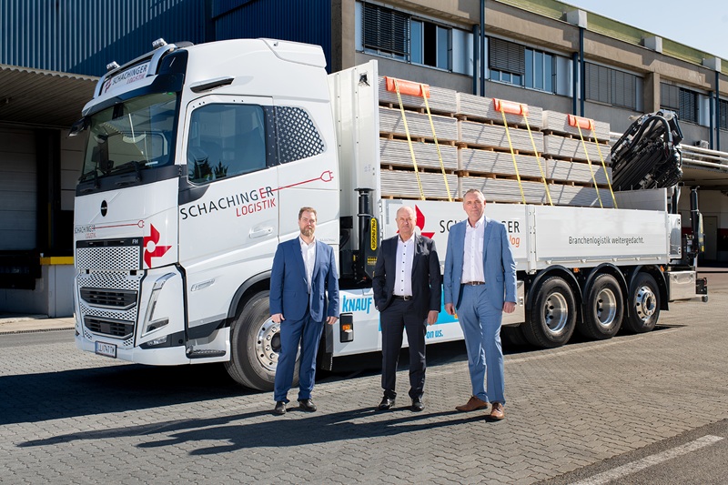 Schachinger und Knauf setzen Meilenstein bei E-Mobilität
