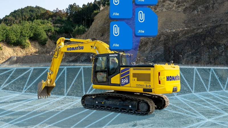 Komatsu: Smart Construction Remote wird Standardausrüstung