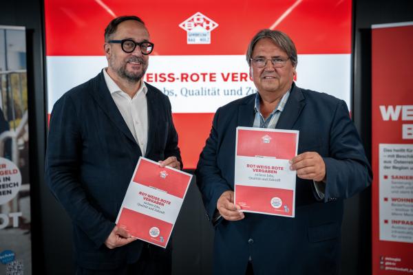 Leitfaden ROT-WEISS-ROTE VERGABEN vorgestellt