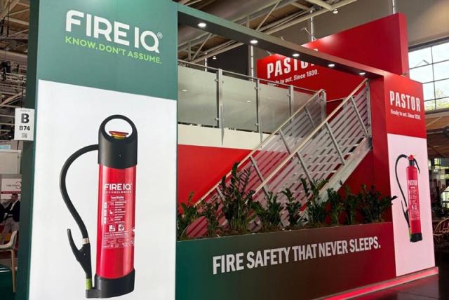 Messestand von FIREIQ bei der Interschutz 2026