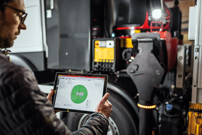 Neue Diagnosesoftware für Palfinger