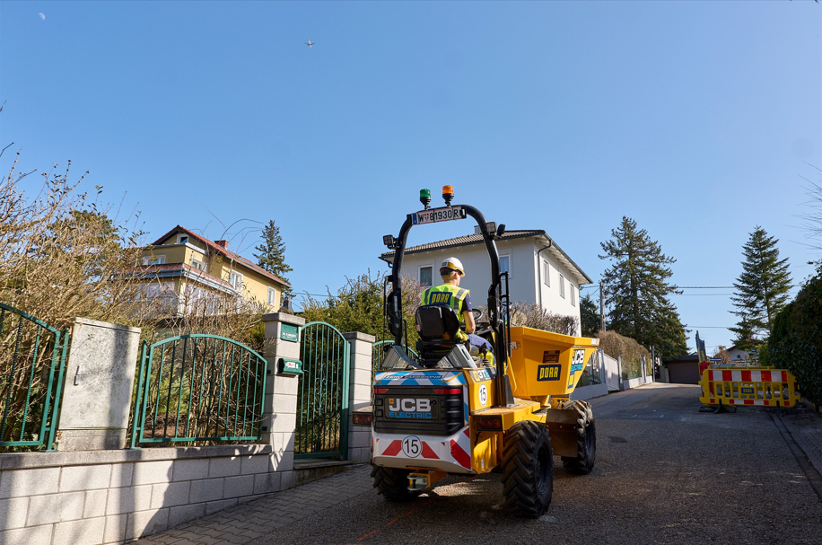 Pilotversuch zur CO2-neutralen Baustelle