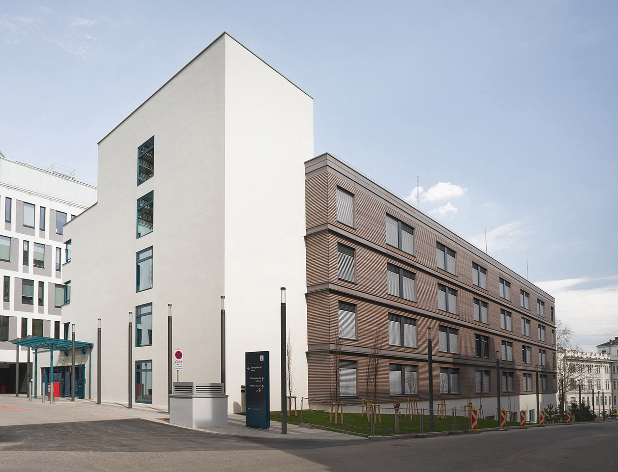 Holzmodule für das AKH Wien