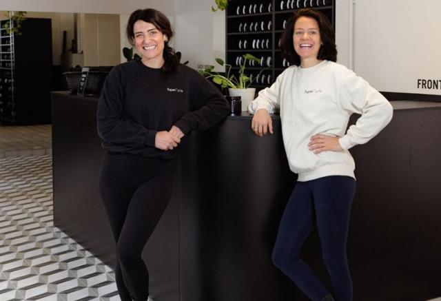 Die beiden Gründerinnen von SuperCycle Rhana Loudon und Olivia „Lilli" Hromatka