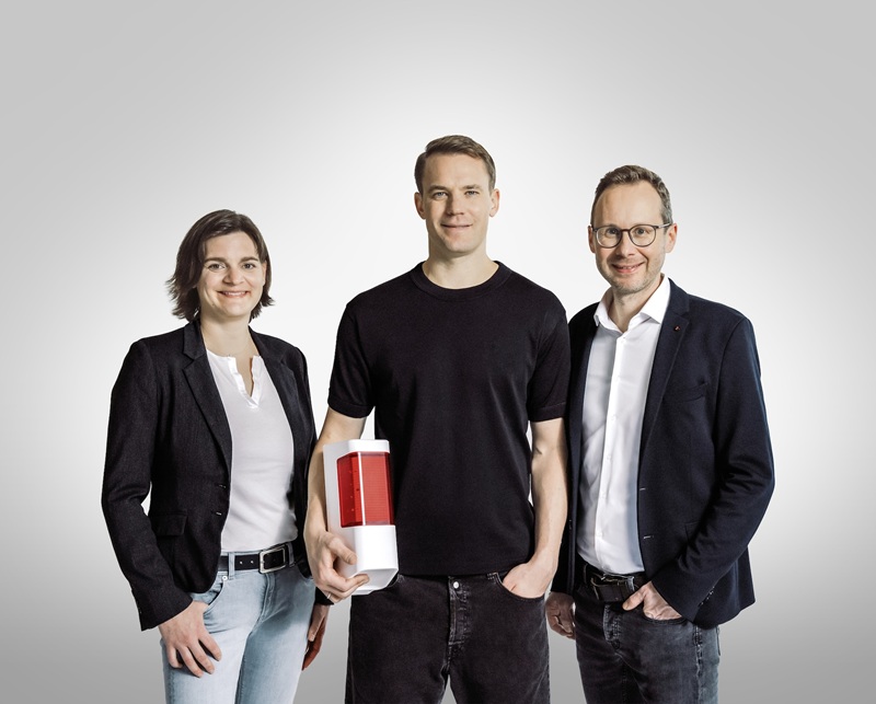 Manuel Neuer ist Markenbotschafter von Telenot
