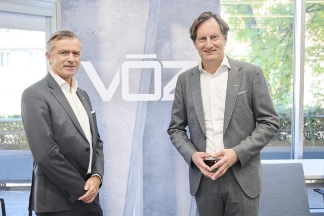 Der neue VÖZ-Präsident Heimo Berger mit Geschäftsführer Sebastian Spaun.