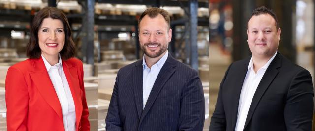 Der Frauenthal-Vorstand: CEO Erika Hochrieser, COO Robert Just und CSO Florian Bouchal