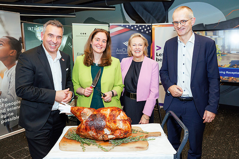 AmCham: Thanksgiving und Zusammenarbeit