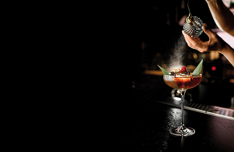 Deliziöse Drinks durchaus diskret