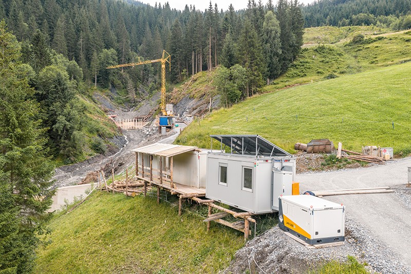 Energiespeicher ersetzt Dieselgenerator im Pongau